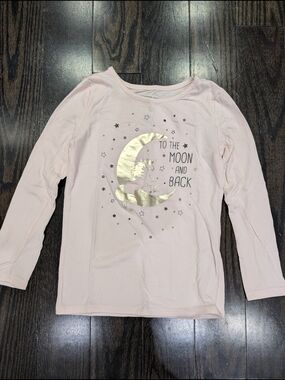 5/$20 George Unicorn Graphic Long Sleeve Shirt – Girls XS (4–5)